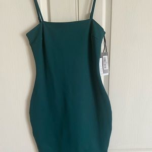 Dark green dress in medium. Norstrom